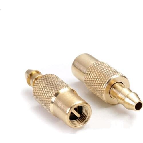 1PC Car Clip Clamp Connector Adapter Auto Brass 6mm Tyre Wheel Tire Air Chuck Inflator Pump Valve