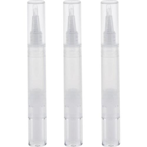 3pcs 5ml Empty Premium Pen Cosmetic Containers Lip Gloss Oil Eyelashes