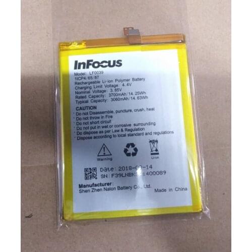3700mah new original battery for infocus Lf0039 batteries