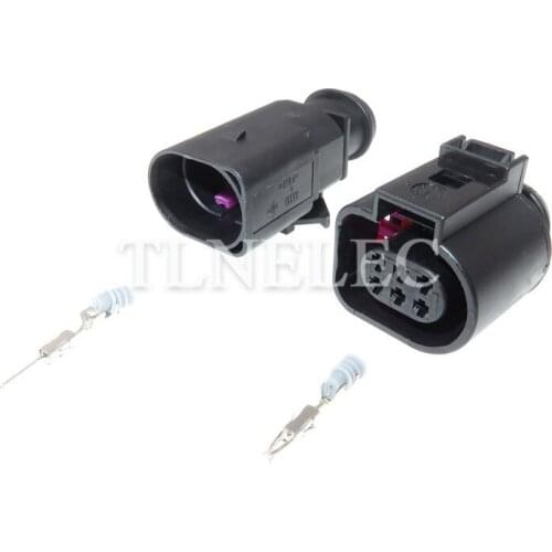 1.5mm 6 Pin Way Male Female Fuel Injector Connector Throttle Position Sensor Plug for VW AUDI 3B0973813 1J0973713