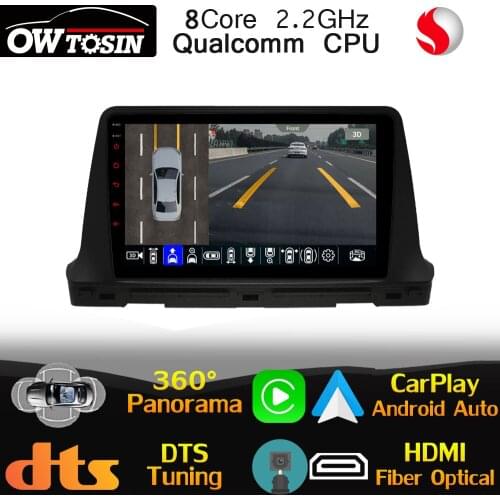 Qualcomm 8Core Android For Kia Seltos 2019-2021 Car Media Optical HDMI GPS Radio 360 Panoramic 4G LTE HIFI DSP Stereo Auto WiFi