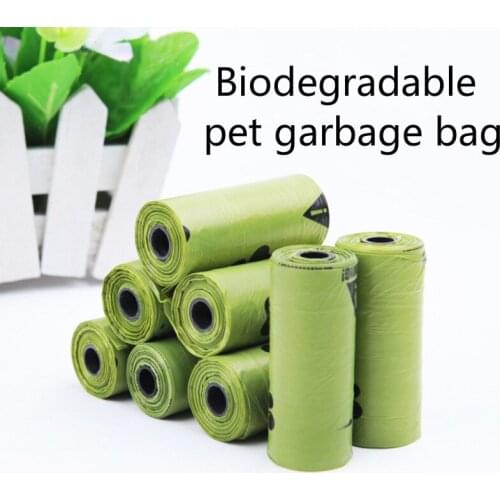 Pet Dog Cat Degradable Environmentally Pet Pick Up Bag Garbage Waste Toilet Poop Bags Degradable Garbage Bags Pet Supplies