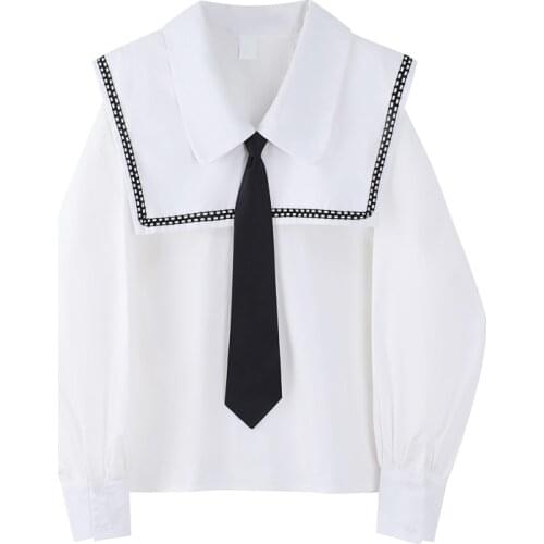 CAIJEWEL Blouses With Tie