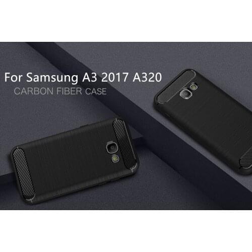 For Phone Case Samsung Galaxy A3 2017 Cover Shockproof Silicone Case For Samsung Galaxy A3 2017 Case For Samsung A3 2017 A320