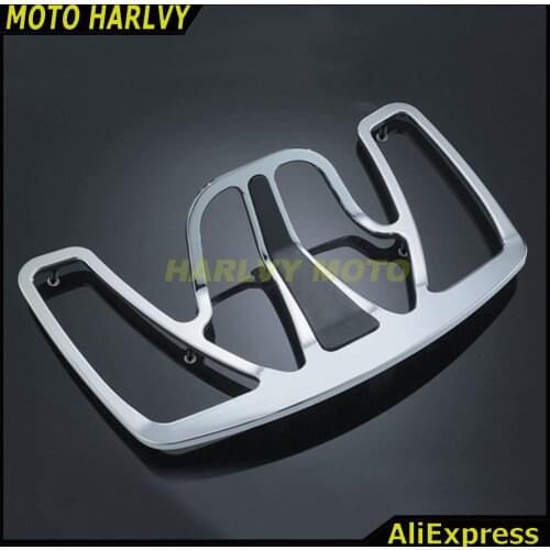Black Motorcycle Trunk Luggage Rack Aluminum For Honda GoldWing GL1800 2001-2014 02 03 04 05 06 07 08 09 10 11 12 13