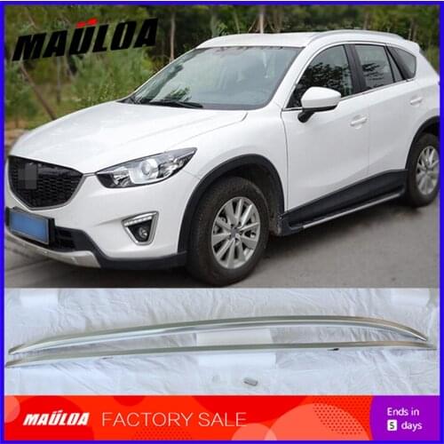 For Mazda cx-5 CX5 2013-2016 Aluminium alloy screw install side rail bar roof rack