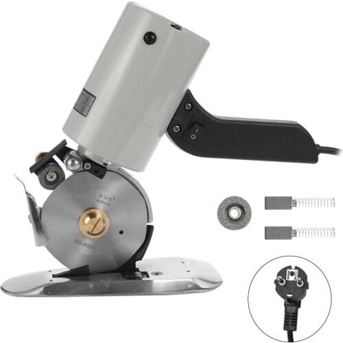 Electric Portable Low-Noise Lightweight Cloth Cutter Fabric Round Cutting Machine TY-90B