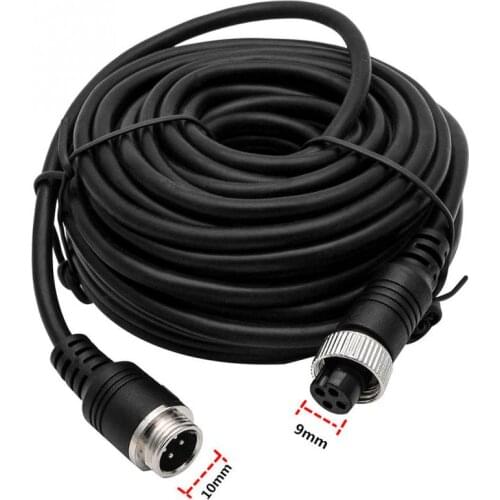 1pcs Video Extension CableExtension Cable Car Easy-Fit 4pin Camera Video Wire Truck Rear View Reversing