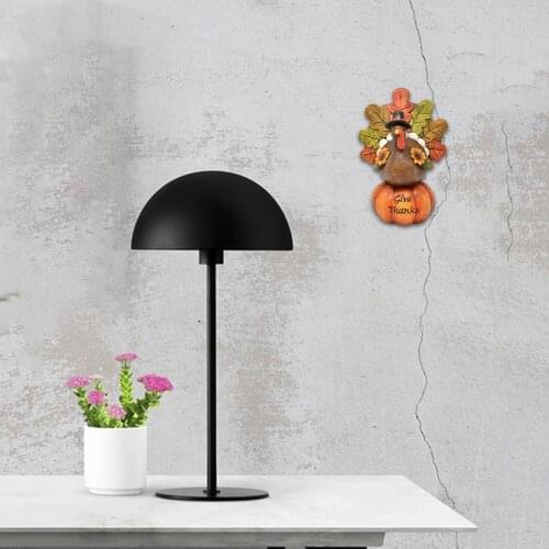 Creative Simulation Pumpkin Turkey Decoration Acrylic Restaurant Ornament Desktop Balcony Garden Holiday Thanksgiving