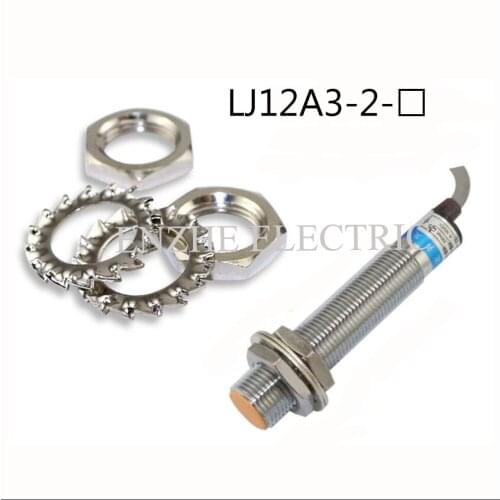 M12 DC three LJ general column approach switch sensor LJ12A3-2-Z PNP/NPN-NO/NC Inductive proximity Switch screen shield type