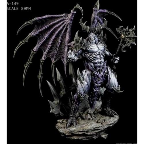 140MM Resin Figure Kits Hell Warcraft Resin Soldier self-assembled A-149
