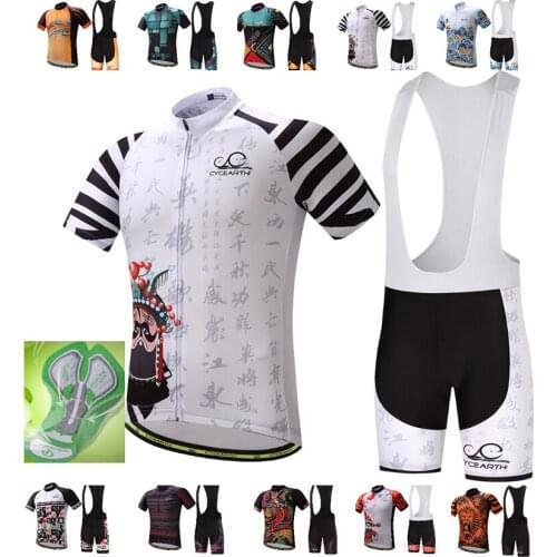 New Cycling Jersey Sets MTB Bike Bicycle Breathable shorts Clothing Ropa Ciclismo Bicicleta Maillot Suit 2019