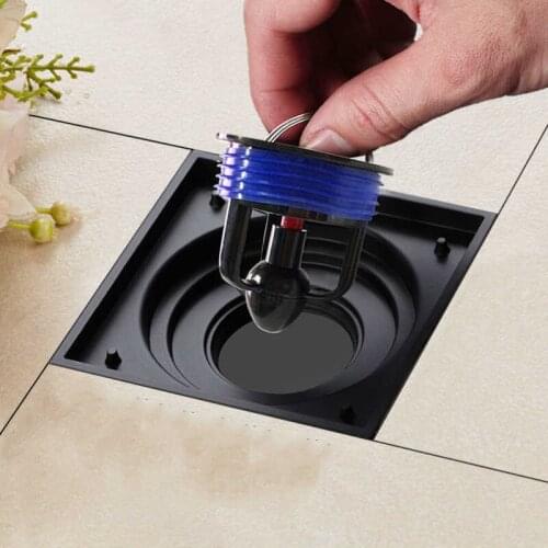 New Floor Strainer core Plug Trap Large Displacement Water Drain anti odor stopper Pest Prevention Kitchen Bathroom Supplies