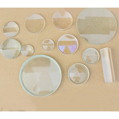 Optical experiment equipment Diameter 3 4 5 cm Optical Glass Optics Double Plano Concave Convex Lens