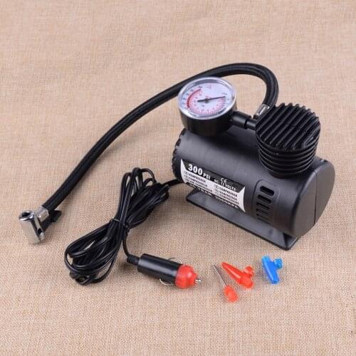 LETAOSK 12V 1PC 300PSI Portable Mini Air Compressor Auto Car Electric Tire Air Inflator Pump Tool