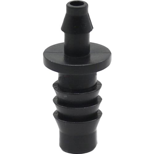 8mm to 4mm Barb Straight Connector Garden Irrigation System Hose Reducer Quick Connector Hose Joint 50 Pcs
