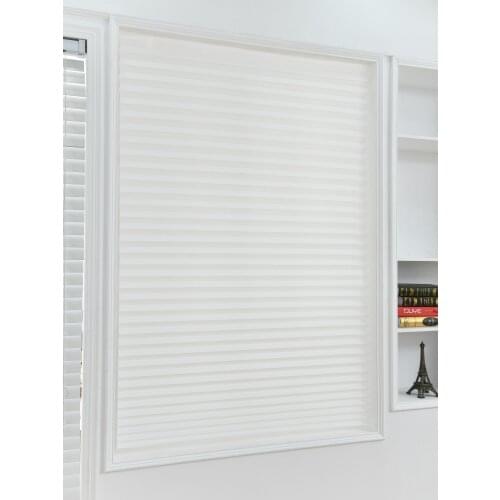 Self-Adhesive Blinds Semi-Blind Window Curtains Bathroom Kitchen Balcony Office Blinds Pleated Curtains