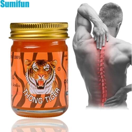 Sumifun 50g Red Tiger Balm Ointment For Muscle Joint Arthritis Rheumatic Pain Patch Headache Toothache Refresh Oil P0081