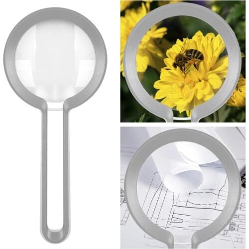 Magnifying Glass Wide Horizontal Lens( 5X 10X Magnification) for Macular Degeneration, Seniors Reading,Coins,etc