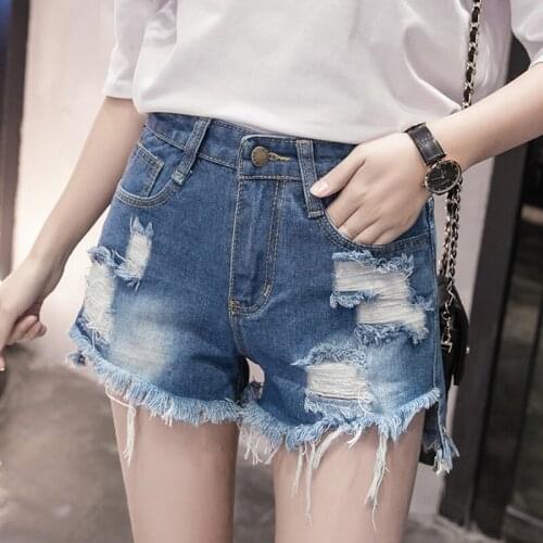 Женские джинсовые шорты YOFEAI China At AliExpress