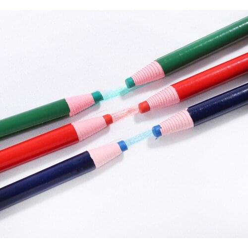 1/2pcs Cut-free Sewing Tailors Chalk Pencils Fabric Marker Sewing Chalk Garment Pencil for Tailor Sewing Tools DIY Craft Supply