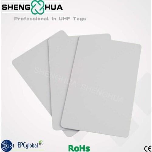 10pcs/lot UHF Passive EPC Gen2 Car Tag RFID Windshield Sticker Vehicles PVC Card Key Access Control ETC Security Management