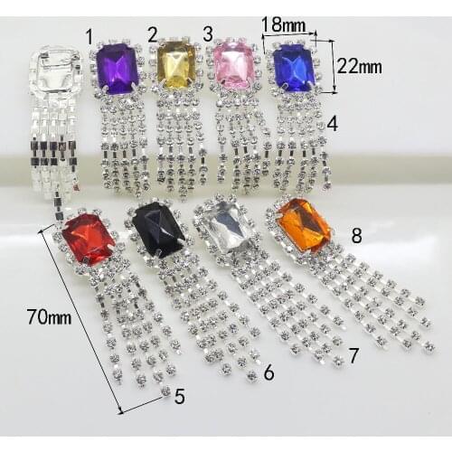 2pcs/lot 70*80MM Acrylic rhinestone button brooch,silver plating, metal buttons tray cap setting Wedding inviations decorate