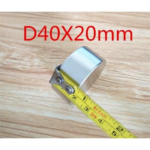2pcs/Lot Magnets D40*20mm super Powerful NdFeB magnet Neodymium N50 + Free Shipping