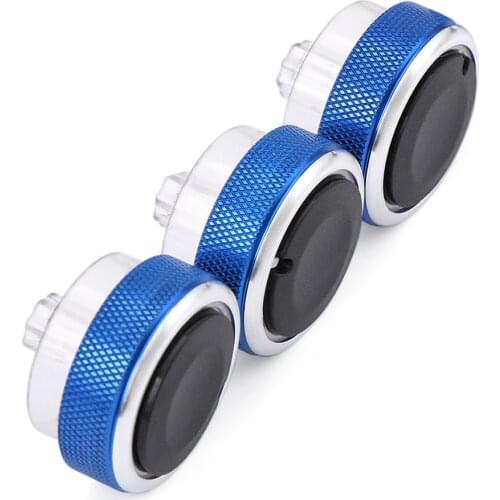 3PCS Car-styling Air Conditioning heat control Switch knob AC Knob For Ford Focus 2 MK2 Focus 3 MK3 ST RS Mondeo car cover