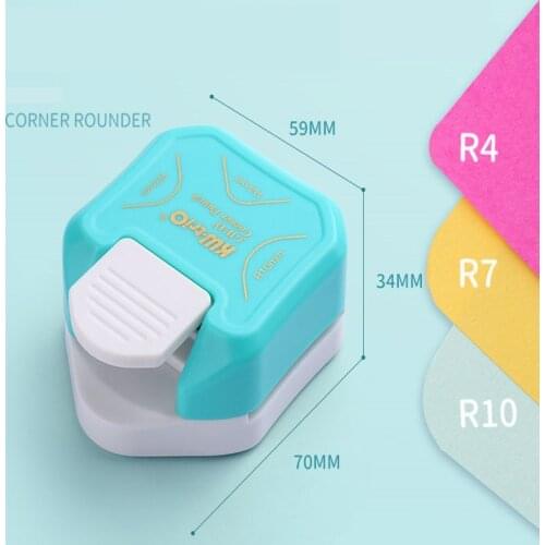 4mm 7mm 10mm 3 In 1 Corner Rounder Paper Punch border punch corner punch scrapbooking for DIY handmade crafts