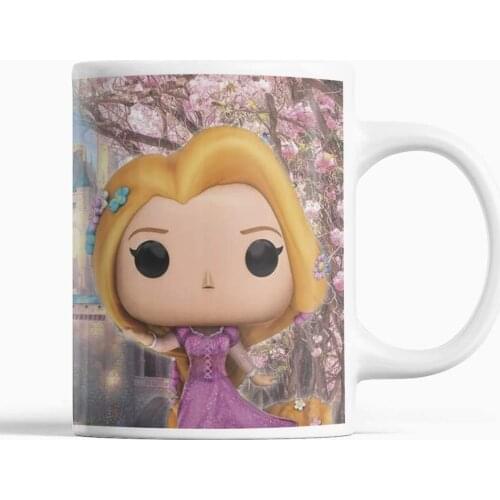 Clapper Cup of Coffee Disney Princess dolls Funko Castle Disney (Rapunzel)