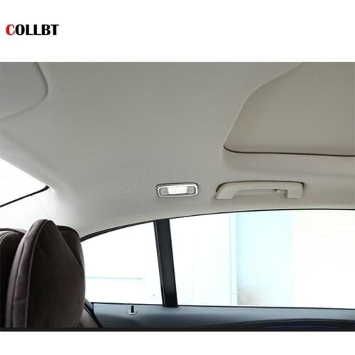 COLLBT For BMW 7 Series G11 G12 730li 740li 750li 2016-2017 Interior Rear Reading Light Cover Trim 2pcs Car Styling accessories
