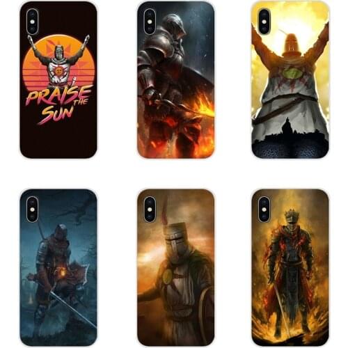 For Xiaomi Redmi Note 3 4 5 6 7 8 Pro Mi Max Mix 2 3 2S Pocophone F1 Praise the Sun Dark Accessories Phone Cases Covers