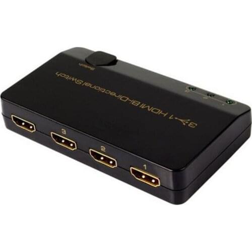 3-port HDMI Bi-direction HDMI Switcher Splitter HDMI monitor selector Switcher 4K/30Hz