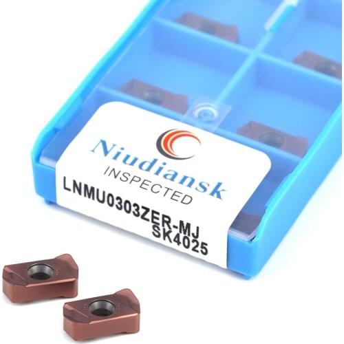LNMU0303ZER-MJ SK4025 Milling inserts CNC lathe processing tools Carbide milling cutter Turning tools blades for stainless steel