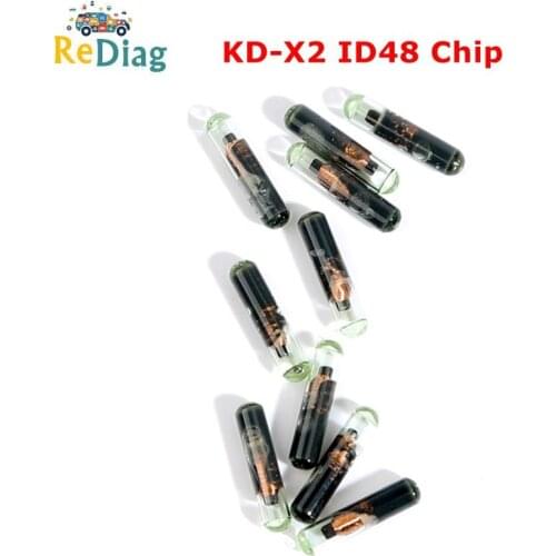 ID46/ID48 Chip work for KEYDIY KD-X2 Copy Car Key Chip for KD-X2 Remote for Clone Key Programmer