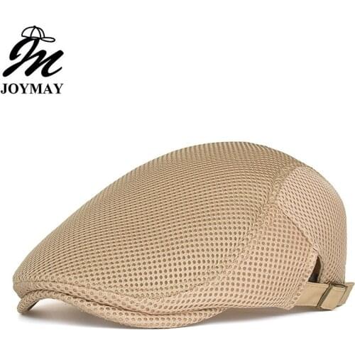 JOYMAY New Arrival Spring Summer newsboy cap Berets Caps Unisex mesh Casual Peaked Cap Casquette Cap Y058
