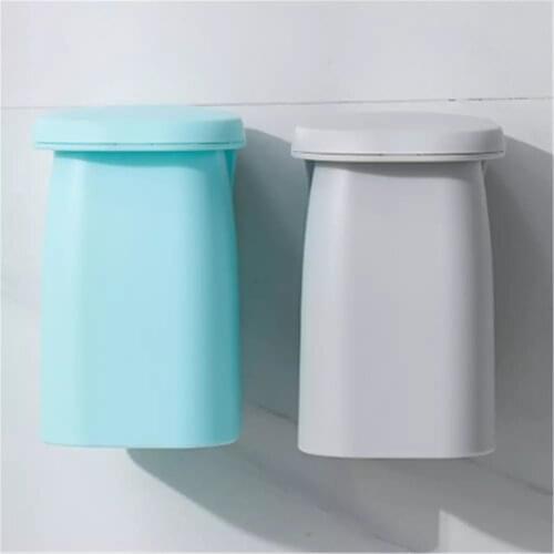 2PCS Mouthwash Cup Holder Set Wall-Mounted Inverted Magnetic Drain Gargle Mug Simple Household Couple Wash Cup Storage Rack