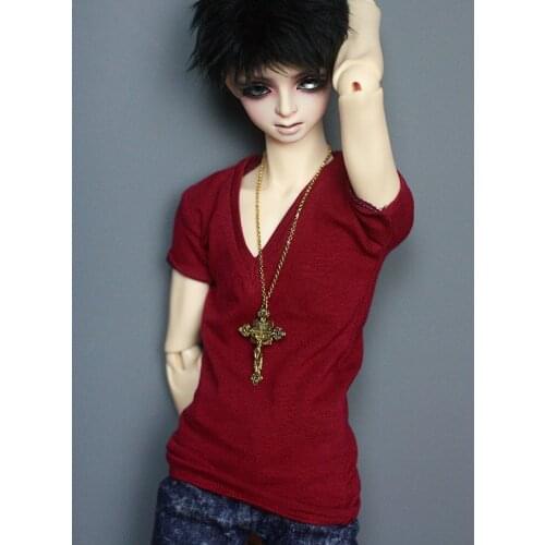 [wamami] Red Hoodie Shirt/Outwear/Outfit 1/4 MSD 1/3 SD DZ SD17 DZ70 BJD Dollfie