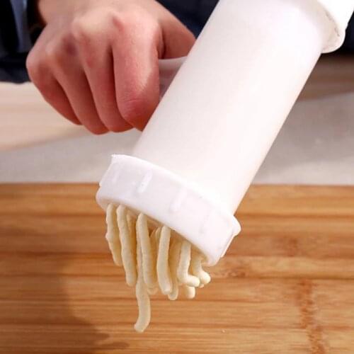 Noodle Maker Household Manual Pressing Machine Kitchen Tool Plastic Handmade Noodle MachineSpaghetti Manual Machine Kitchen Tool