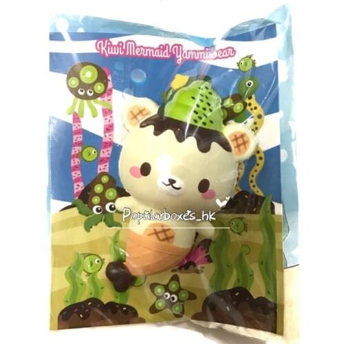 Creamiicandy yummiibear kiwi mascot squishy Slow Rising Gift Toy