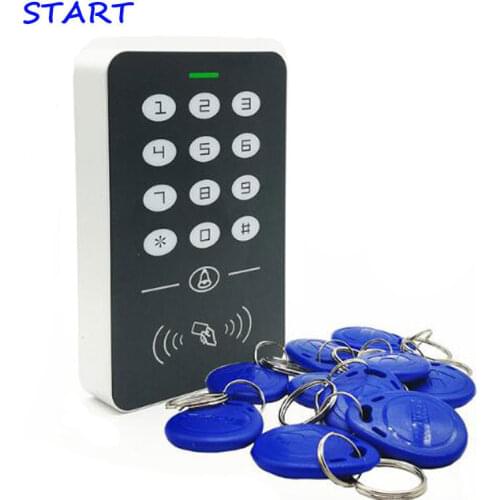 New 125khz RFID Proximity Card Access Control System RFID/EM Keypad Card Access Controller Door Opener Master Controller