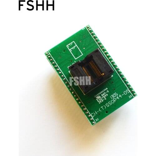 NEW SSOP44 TSSOP44 to DIP44 Programmer Adapter CH-(T)SSOP44-05 ic test socket 0.5mm Burn-in Socket