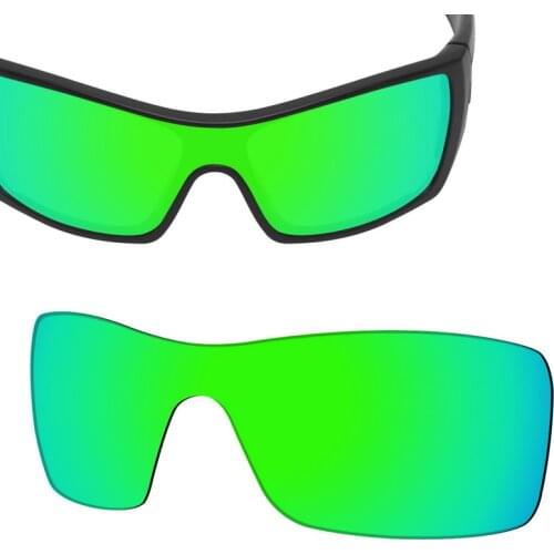 SmartVLT Replacement Lenses Polarized for Oakley Batwolf Sunglasses - Sapphire Green