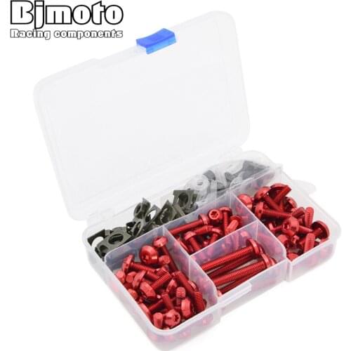 BJMOTO Moto sport bike Fairing Bolts Screw For Aprilia Honda CBR CBR600F4i Suzuki GSXR K1 K2 K3 K4 K5 K6 K7 K8 K9 K10