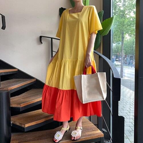 YUZACDWX Summer Short Sleeve Dresses