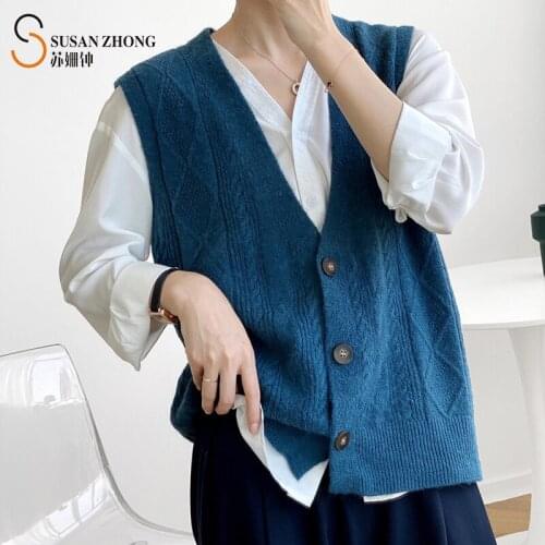Woman Sweater Female Elegant Braid Knitting Special Buttons Feminine V-Neck Single-Breasted Vintage Romantic Chic Autumn Winter