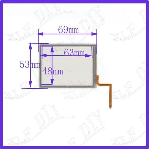 ZhiYuSun A3492 3.5inch 4 lines Resistance screen 69*53mm touch screen panel this is compatible 69mm*53mm