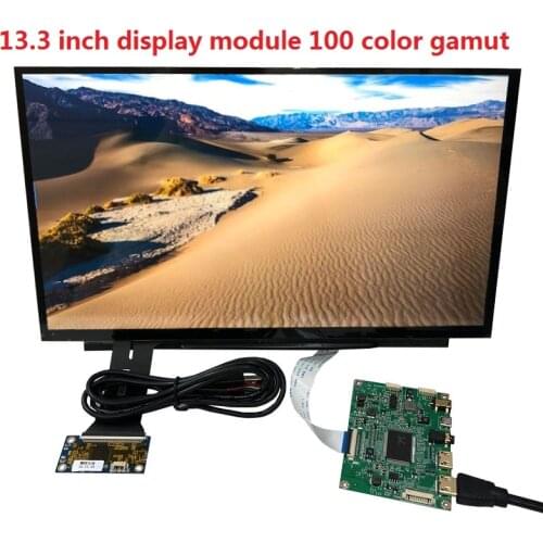 13.3 inch display capacitive touch module kit 1920x1080IPS HDMI LCD module car Raspberry Pi3 10 point capacitive touch display