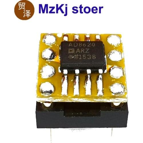 2PCS NEW ADI AD8620 HIFI Audio Op Amp Module AD8620AR FOR KO LME49720 NE5532 5532